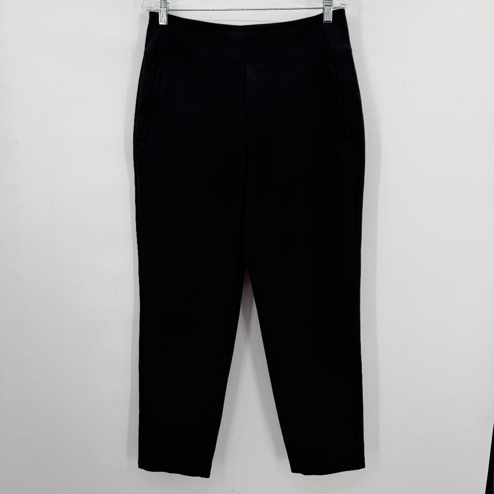 Athleta Black Side Zip Slim Ankle Pants Minimalist Women’s Size 10